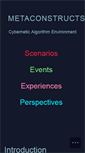 Mobile Screenshot of metaconstruct.com